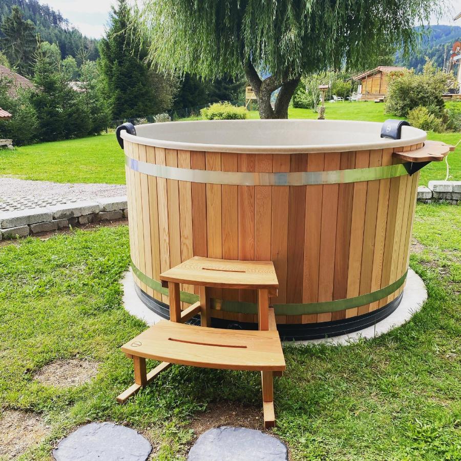 Le Chalet De La Deviniere, Bain Nordique Exterieur Chauffe Xonrupt-Longemer Kültér fotó