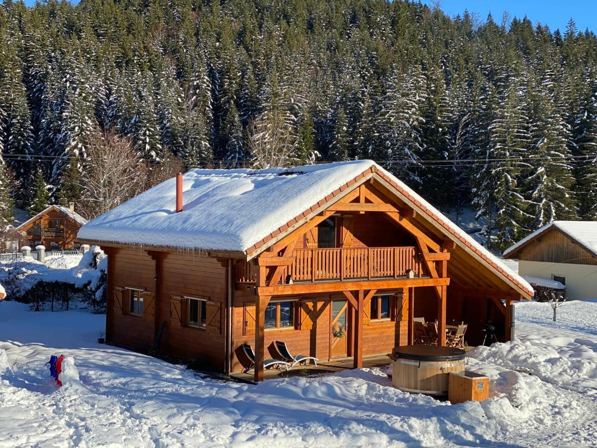 Le Chalet De La Deviniere, Bain Nordique Exterieur Chauffe Xonrupt-Longemer Kültér fotó