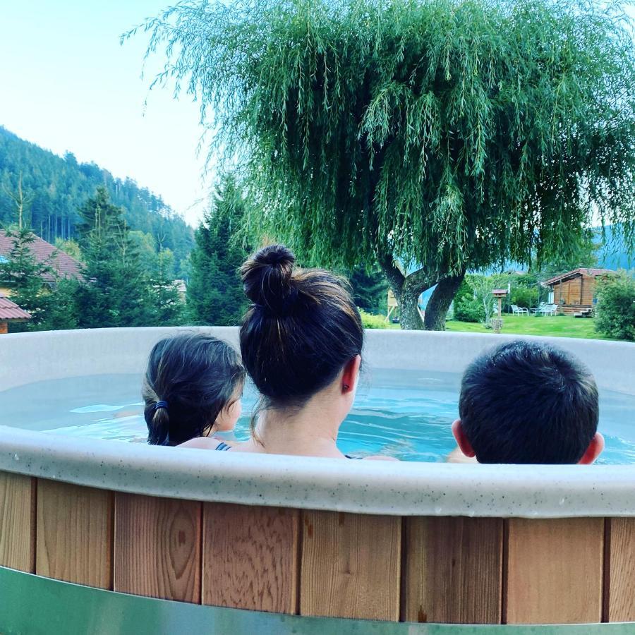 Le Chalet De La Deviniere, Bain Nordique Exterieur Chauffe Xonrupt-Longemer Kültér fotó