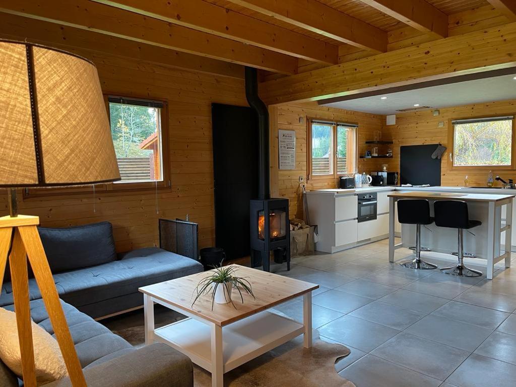 Le Chalet De La Deviniere, Bain Nordique Exterieur Chauffe Xonrupt-Longemer Kültér fotó